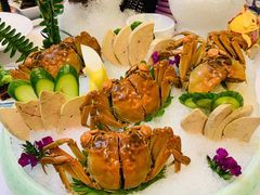 清酒鹅肝拼冰醉毛蟹-好福记饭店(红梅公园店)