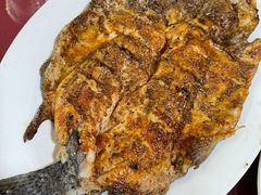 -北京龙庆四季香农家饭庄·灶台鱼·碳烤虹鳟鱼(龙庆峡店)