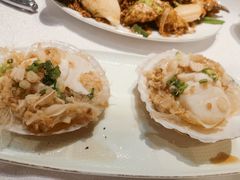 蒜蓉粉丝蒸扇贝-喜记避风塘炒辣蟹(旗舰店)