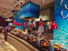 自助取餐区-咖啡苑自助餐厅·中国大饭店