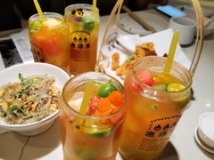 招牌水果茶-渔语鱼酸菜鱼新川菜(来福士店)