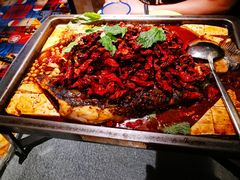 重庆豆花烤鱼-探鱼·鲜青椒爽麻烤鱼(北京路天河城店)