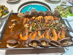 大锅蒸海鲜餐-大锅强·蒸海鲜青岛菜(金沙滩店)