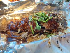 酱烤活鲈鱼-新白鹿餐厅(虹桥南丰城店)