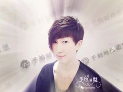 个性潮流时尚短发-予約时尚造型