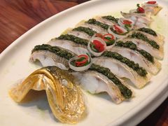 东北蕨菜蒸黄鱼-喜鼎海胆水饺(东港店)