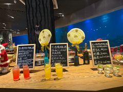 -海棠湾洲际-涛·海底餐厅·美人鱼·自助餐·海底隧道