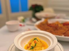 蟹黄油捞日本稻庭面-火璽·園