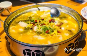 Sour Cabbage Fish in Bowl