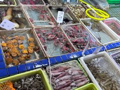 -霞涌市场海鲜摆卖区