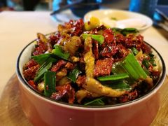 宫爆板筋-山石榴·贵州菜(丰盛里店)