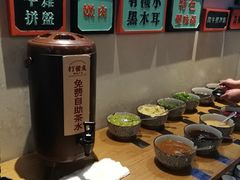 自助调料区-打酱友•斑鱼海鲜粥火锅(吴桥店)