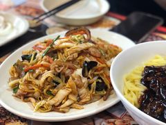 海鲜拌面-香港饭店0410(明洞店)