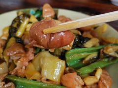 酸菜大肠-孔雀园餐厅