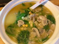 豌豆尖豆汤-永乐饭店