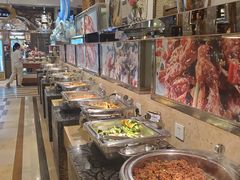 自助取餐区-芭菲盛宴·环球美食(锦城万达广场店)