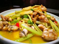 土姜辣爆牛蛙-鱼食饭稻·苏浙土菜17年老馆子(平江路店)