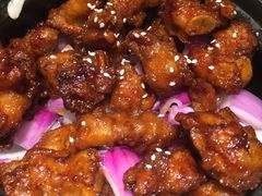 蒜香蜜汁排骨-绿茶餐厅(西单老佛爷店)