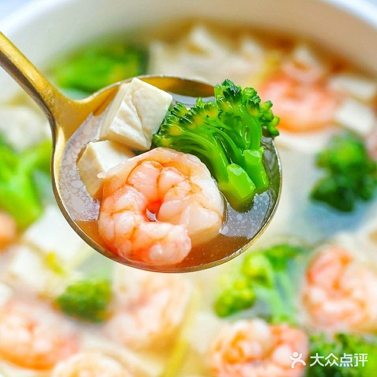 虾仁豆腐汤