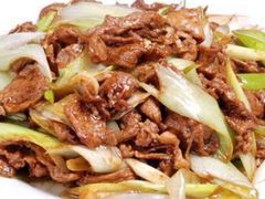 葱爆羊肉-回香楼大连新派清真菜