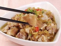 鲜贡椒口味猪手-君庭中餐馆(华强路店)