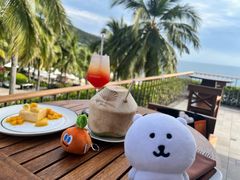 -日落吧·海景咖啡厅·餐酒吧·鸡尾酒·下午茶·乐队表演·浪漫夕阳·三亚文华东方酒店