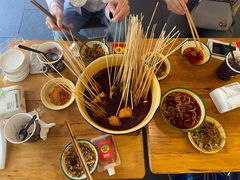 -拈签一笑黄牛肉辣卤串串