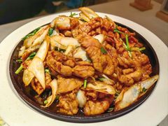 葱爆羊肉-悦融琥珀·京鲁菜·海味珍品(西单店)