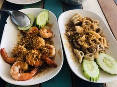 大蒜胡椒炒虾-Doo Dee Thai Food(Issan/Isaan/Esan)