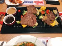 超牛联盟牛排拼盘-必胜客(安河桥北店)