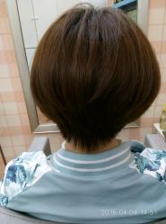 一款利落的短发春夏必不可少。 ＃推张聃张师傅。-可可丽舍