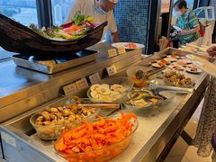自助取餐区-华厦大酒店·桃源西餐厅·自助餐
