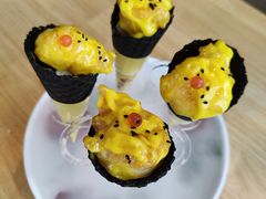 米其林脆筒沙拉虾-奉天理·海鲜饺子
