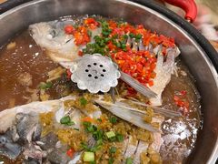 剁椒鱼头-湘缘道客•湘缘饭店·25年湘菜馆(古墩路店)