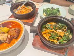 秋葵山药啫啫煲-南拳十三姨·潮汕砂锅粥·粤菜(西单大悦城店)