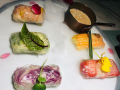 漫步花开彩虹卷-蜜桃花开·中西融合菜E&W(南长街店)