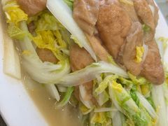 面筋扒白菜-悦宾饭馆(翠花胡同店)