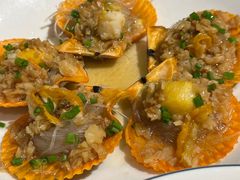 蒜蓉蒸扇贝-屋顶花园餐厅(步行街老地王大厦店)