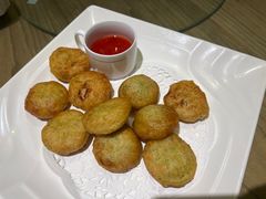 海苔虾仁饼-日出青木·杭帮菜名店