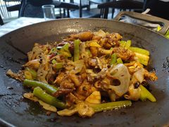 干锅牛蛙-独一道·大别山土菜烧烤(雨花西路店)