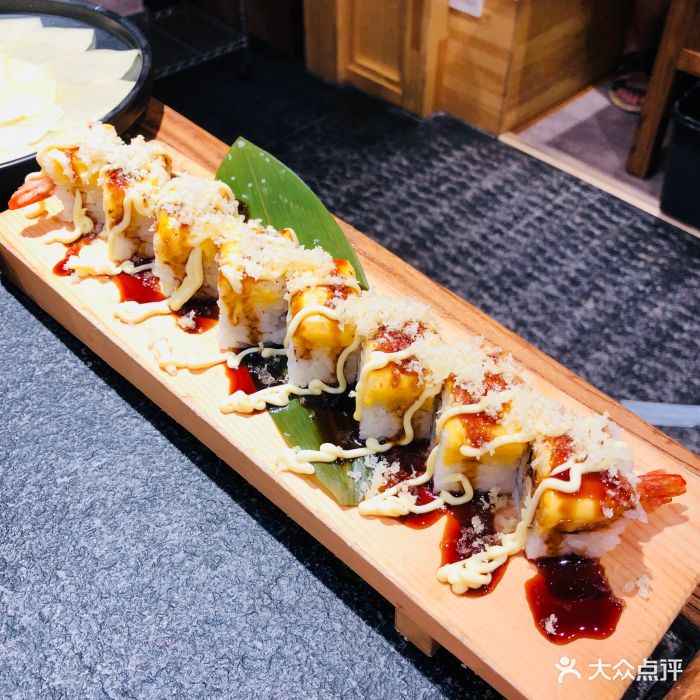 九田家果木烤肉(万达店)芝士炸虾寿司图片