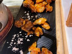 糖霜糖醋里脊-绿茶餐厅(昌平悦荟店)