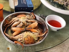 清蒸肉蟹-辉记虾塘海鲜农庄
