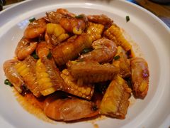 油焖金钱虾-老阿爸鲜鱼土菜(昆山花桥店)