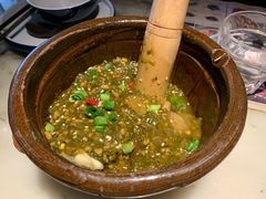 手擂茄子-绿茶餐厅(光谷世界城步行街店)