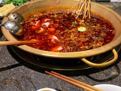 牛油红锅-巴蜀大宅门火锅(新华公园店)