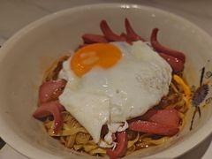 鸡翅香肠双汁捞宽面-百乐门粉面店(二龙喉分店)