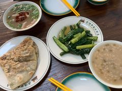 大米绿豆粥-清真永恒华威肉饼(潘家园店)
