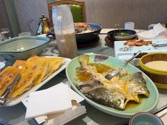-海派美食·家宴海鲜青岛菜·石锅鲽鱼头(东方城店)