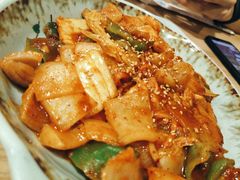 泡菜炒鱿鱼-쌍화점 霜花店·朝鲜族料理(徐家汇店)